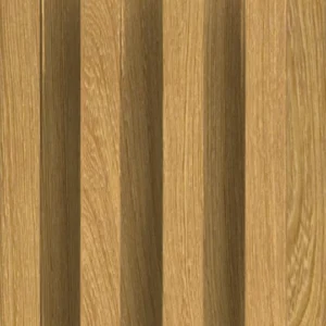 Sandy Oak WPC Fluted Slat Wall Panel