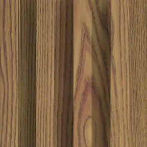 Golden Ash WPC Fluted Slat Wall Panel