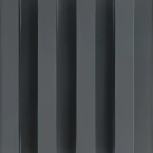 Dark Gray WPC Fluted Slat Wall Panel