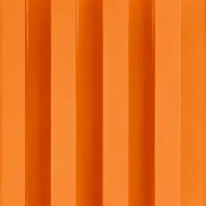 Orange WPC Fluted Slat Wall Panel